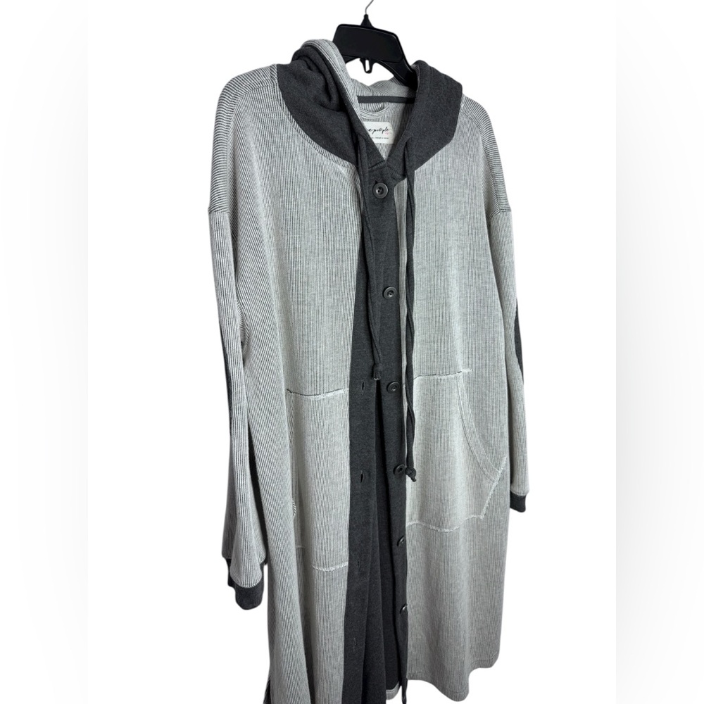 Free People Tomorrows Sweatshirt Cardigan Small - Picture 7 of 9